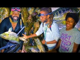 Hunting in Duppy River at Night, This Was The Most Successful Hunt So Far @CHEVYNATIONVLOGS