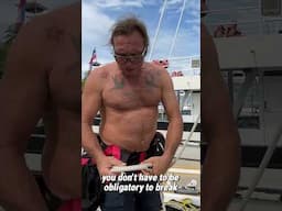 Bowline made with the rope doubled #bowline #rigging #boatlife