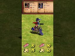 Elite Cataphract vs 2 Elite Kamayuks | The Three Kingdoms | AoE2 #Shorts