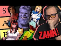 RANKING the HOTTEST Marvel Heroes (TIER LIST)