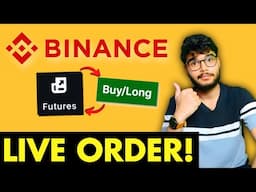Binance Futures - Take order Step-By-Step | How to trade in Binance futures | Binance Futures