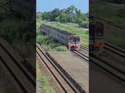 ขบวน 76 หนองคาย-กรุงเทพอภิวัฒน์ เชียงราก 12/6/2568 #รถไฟ #train