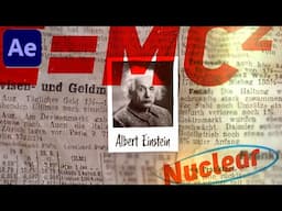 Documentary Style Newspaper Effect in After Effects - After Effects Tutorial | No Plugins