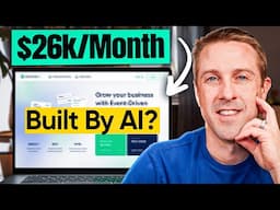 How This "AI BUILT" Web App Makes $26k/Month!