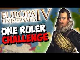 I Played As ONE KING In EU4 Then WATCHED MY HEIRS For 300 YEARS