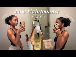 My Go To Low Maintenance Hairstyle In Between Protective Styles