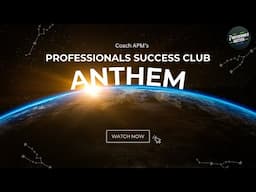 Professionals Success Club Anthem | Speak, Shine, Win | Motivational Song for Success | Coach APM