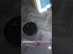 ECOVACS X9 Pro Omni Robot Vacuum is a Wet & Dry Cleaning Master