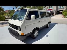 Consignor Submitted ~ Amazing 1 Owner 1991 VW Vanagon GL Weekender For Sale ~ Exceptional Condition