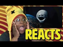 The Moon wakes up | horror/astrophobia animation | Mr. Friend | AyChristene  Reacts
