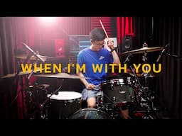 LISA - WHEN I'M WITH YOU feat. Tyla | Drum cover | Beammusic
