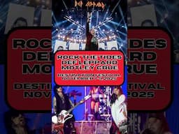 Vacation with MOTLEY CRUE?! | Rock The Tides #Shorts