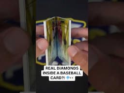 ACTUAL DIAMONDS INSIDE THIS CARD?! 💎