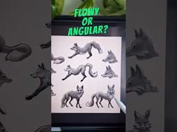 Learning how to Draw Animals from Imagination 🦊 (Day 3) #digitalart