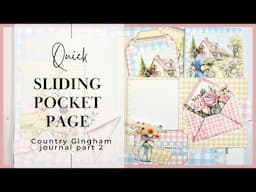 Quick sliding pocket page tutorial