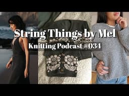 String Things (034) - Mini Nordic Bloom, broken rib pullover, and The Girl dress test knit