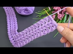 Amazing!💜Super Easy Crochet Hair Band Bag Handle Model 💜#Crochet #Knitting #diy #handmade #keşfet