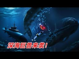 【阿奇】深海巨兽惊悚来袭，分分钟碾碎核潜艇/2025年巨兽惊悚片《极寒潜袭》