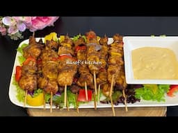 The Best Chicken Skewers In The Airfryer // Let’s Make The Best Chicken Skewers At Home.