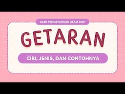 Getaran : ciri, jenis, dan contohnya #getaran #ciri #jenis #contoh