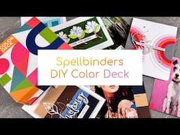 NEXT LEVEL Swatches - AMAZING for COLOR Reference | Spellbinders NEW DIY Color Deck System