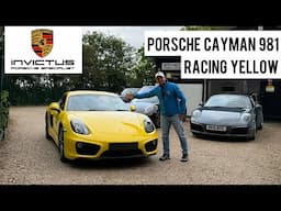 Porsche Cayman 981 Racing Yellow - Test Drive & Review