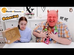 MAI NEUHEITEN 2025 🍭 Hannah und ihr Papa testen sich durch die World of Sweets Box