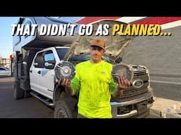 Maintaining + Fixing Stuff On Our Truck Camper Setup | Things Didn't Go As Planned...