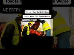 KILLING A TOYOTA HILUX!!  #hilux #toyota #topgear