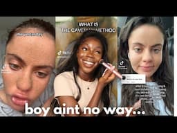 this is rage bait… right? caveman skincare trend, grwm: UNFILTERED