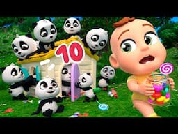 Count to 10 with Cute Critters! | Newborn Baby Songs & Nursery Rhymes