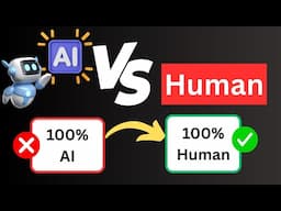 Bypass Ai Detection || Humanize Ai Text Free | 100% Ai to 100% human score
