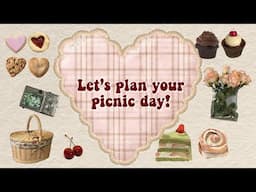 PLAN YOUR PICNIC DAY 🍰🧺 | FUN GAMES