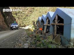 Driving Alongside a 2,000ft Drop in the Peruvian Andes | BBC Earth Explore