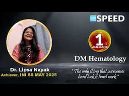 INI SS May 2025, DM Haematology, 1st Rank AML, Dr Lipsa Nayak., #iniss