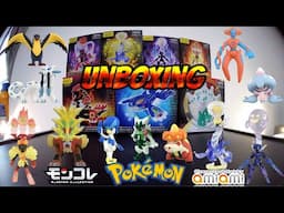 Unboxing Figuras Pokemon Moncolle:  Kyogre, Groudon, Lapras, Ceruledge, Etc.