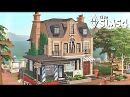 Vet Clinic + Pet Grooming Salon | Upstairs Apartment 🐶🏡 | The Sims 4 Businesses & Hobbies