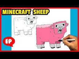 How to Draw MINECRAFT MOVIE - Sheep