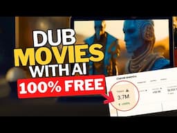 How To Dubbed Any MOVIES In Any Language || Free AI Dubbing