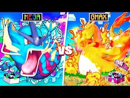 MEGA Vs GIGANTAMAX Pokémon LUCKY BLOCK STARTERS! (Minecraft Pixelmon)