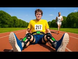 Can I Beat a Pro Athlete in a Race Using an Exoskeleton?
