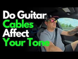Do Guitar Cables Affect Your Tone