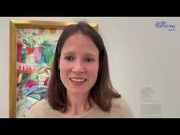 Charlotte Barat-Mabille, co-curator, Matisse et Marguerite, Musée d'art moderne, Paris, April 2025