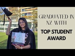 GRADUATION IN NZ | TOP STUDENT AWARD