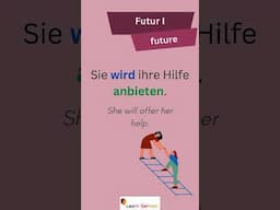 anbieten - bietet ... an - hat angeboten  I Zeitformen I Tenses I #learngerman | #shorts