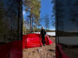 Hiking and wild camping March 2025 Hilleberg Nammatje 3GT tent #camping #adventure #tent #outdoors