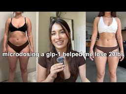 my honest glp-1 weight loss journey | -20lbs in 4 months