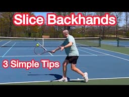 How To Hit INCREDIBLE Slice Backhands (Tennis Technique Explained)