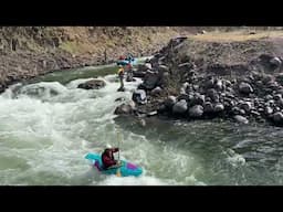 Beginning of IRF Trip Leader and Safety Kayak Assessment on the Hood River