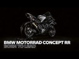 La búsqueda de la velocidad de la luz | BMW Motorrad Concept RR